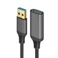 thumbnail image 1 of KOMI Nylon braided USB 3.0 male to female high-speed transmission data cable Computer hard drive camera printer extension cable, 1 of 5