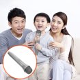 thumbnail image 4 of Miangastore Microphone Role Play Silver ABS 1Set for Speech Practice, 4 of 8