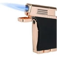 thumbnail image 4 of PALIO® Pro Line, Scorpius Jet Torch Cigar, Angled, Single-Jet Torch Lighter with a Fold -Out 7.5mm Punch Cutter, Black & Rose Gold, 4 of 5