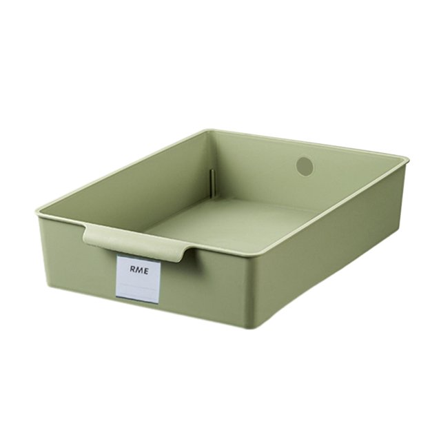 Bearachild Cesta de almacenamiento de gran capacidad de escritorio limpia y ordenada para el hogar y la oficina Se pueden combinar libremente y Type3 NO3