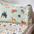 thumbnail image 1 of Little Furn Drap-Housse à Imprimé d'Animaux Sauvages, 1 of 1