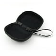 thumbnail image 3 of Caja de gafas de lectura plegable de EVA, 1 unidad, caja de almacenamiento de línea de datos, organizador de gafas para gafas plegables (negro), 3 of 3