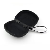 PBPBOX 1pc Eyeglasses Storage Box EVA Folding Glasses Case Dustproof for Travel Black