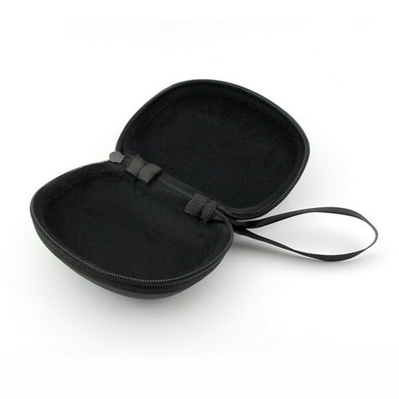 PBPBOX 1pc Eyeglasses Storage Box EVA Folding Glasses Case Dustproof for Travel Black