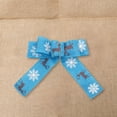 thumbnail image 5 of EWASWON Large Blue Velvet Christmas Bow - 20cm Xmas Tree Topper, Wreath & Front Door Holiday Decoration, 5 of 6