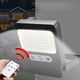 thumbnail image 1 of Farolas alimentadas por energía Solar con Sensor de movimiento para exteriores Ehuebsd lámpara de pared impermeable con Control remoto foco de calle, 1 of 9