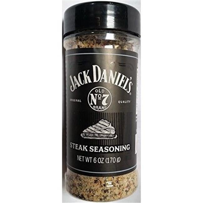 Jack Daniels 116714 Jacks Steak Seasoning, 6 oz Pack of 6