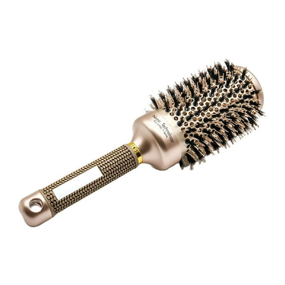 ACDANC Round Brush Roll Hairbrush Comb Aluminum Hair Accessory Home Salon (6.8cm)