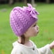 thumbnail image 3 of Desiderio Gorro de punto cálido de invierno para niñas Gorro de bebé con forro de algodón para niñas, 3 of 5
