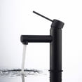 thumbnail image 2 of Kibi Circular X Single Handle Bathroom Vanity Sink Faucet with Pop Up Drain, 2 of 3