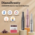 thumbnail image 4 of Lijadora de uñas eléctrica recargable, máquina de manicura con modo de pausa, torno de uñas, herramienta de eliminación de corte de Gel, 35000RPM, nuevo, 4 of 5