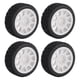 thumbnail image 2 of Neumáticos De Automóvil De Rally RC 4pcs 70 Mm A Escala 1:10 Neumáticos Todoterreno De Nylon De Plástico Con Un Patrón De Banda De Rodadura Especial Para El Modelo TT01 XV02, 2 of 7