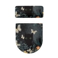 thumbnail image 5 of HELLHERO Black Cat Elastic Fabric Toilet Lid Seat Cover Set Toilet Lid Covers Set Fits All Toilet Shapes Stretch Adjustable Dustproof Universal for 17x21 Inches, 5 of 8