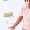 thumbnail image 4 of HIAKDOFT 2pcs Crutch Padding Cover Comfortable Padding Cotton Beige for Rehabilitation Assistance, 4 of 6