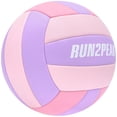 thumbnail image 2 of Voleibol RUN2PEAK, talla 5, poliuretano, suave al tacto, 21 cm, 2 of 8