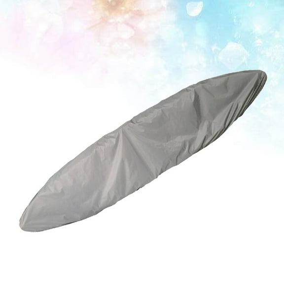 UPKOCH Silver Kayak Cover Waterproof with Uv Protection and Elastic Edge