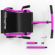 EzyRoller: Classic - Pink - Ride-On Scooter, Cambering Motion, Pedal Free Cart, Hand Brakes, Extendable Frame, 154lb Capacity, Kids Ages 4+