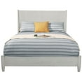 thumbnail image 3 of Allora Mid Century Modern Wood Standard King Panel Bed in Gray, 3 of 6