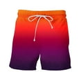thumbnail image 6 of Njoeus Mens Swim Trunks Elastic Waist Summer Beach Shorts for Men Teen Boys Swim Trunks Casual Swimwear Bathing Suits S-5XL （Available in Big & Tall), 6 of 6