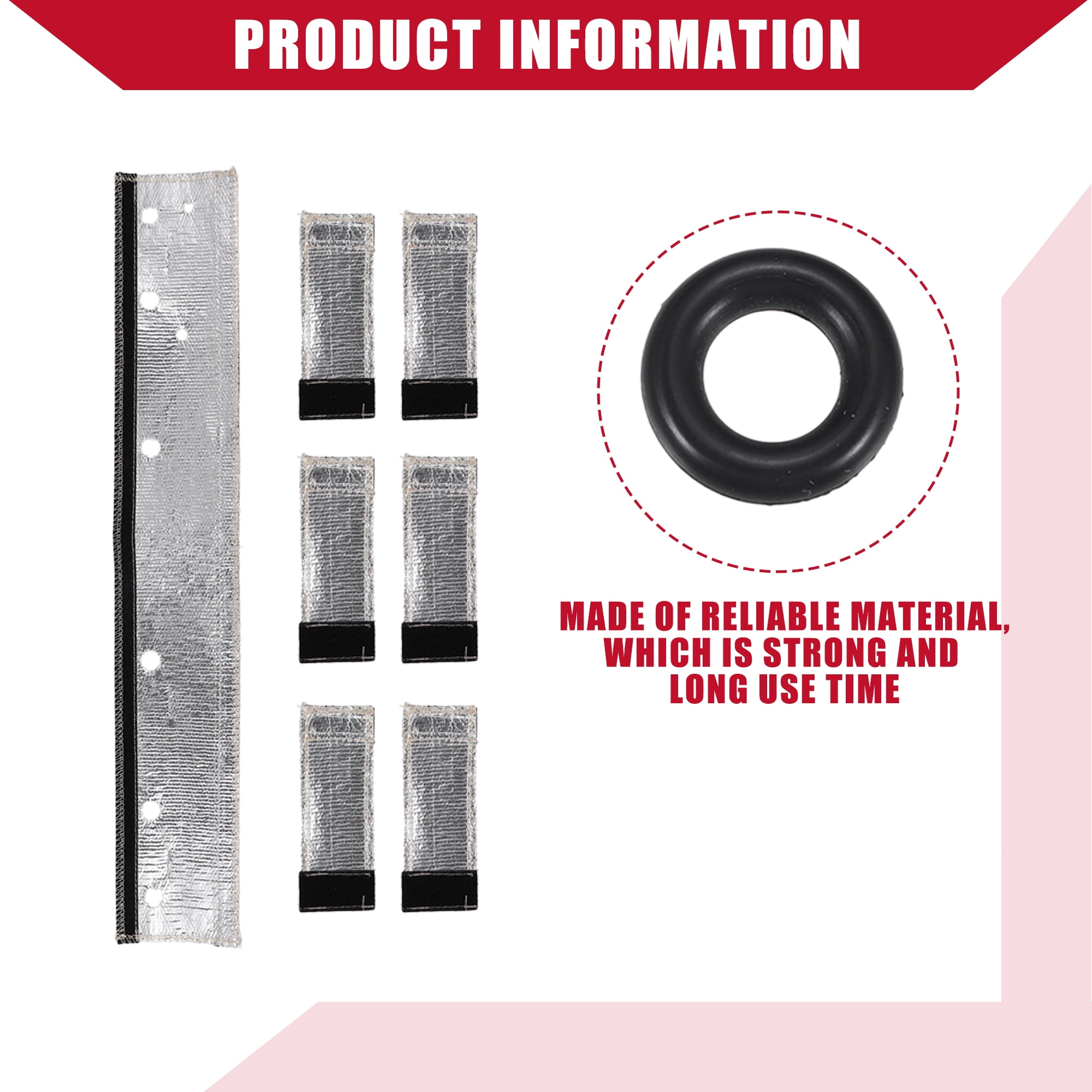 Unique Bargains Fuel Rail & Injector Cover Kit for Jeep Grand Cherokee 4.0L 97-04