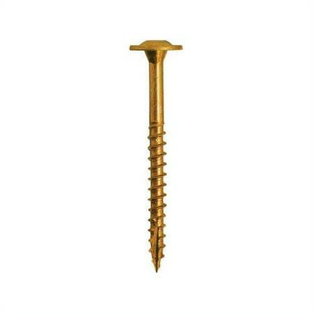 

GRK Fasteners 5914775 100 Piece Washer No. 8 x 1-.25 in. Cabinet Screws Yellow Zinc