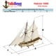 thumbnail image 3 of Modelo de Barco a Escala SailBoatHalcon 2Pzas Halcón 1:100 40x30x15cm Madera Café Claro., 3 of 3