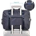 thumbnail image 6 of For Spirit Airlines Personal Item Bag 18x14x8 Foldable Travel Duffel Bag Underseat Carry on Luggage for Women and Men 25L (Polka Dot), 6 of 7