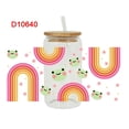 thumbnail image 3 of Vaso de vidrio de 16 oz con diseño de sublimación, diseño UV, DTF, descarga digital, diseño Valoween, San Valentín, gótico pastel, Libbey, D10640, 3 of 5