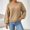 Khaki, variant on Womens V Neck Knit Sweater Diamond Pattern Long Sleeve Loose Fit Pullover Tops Casual Fall Warm Outerwear