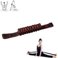 thumbnail image 1 of Bande de Résistance Extensible de Yoga à Multiples Boucles, Bande de Tension de Pilates Réglable à 8/12 Compartiments, Sangle de Mise en Forme Élastique pour Danseurs, Entraînement de Force, Entraînements de Flexibilité et d'Agilité, 5 Pi Bleu, 1 of 8