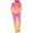 Hot Pink, variant on Ladies Pjs Womens Pjs Sets Nightwear for Women Ladies' Gradient Printed Casual Top Pants Pajama Set