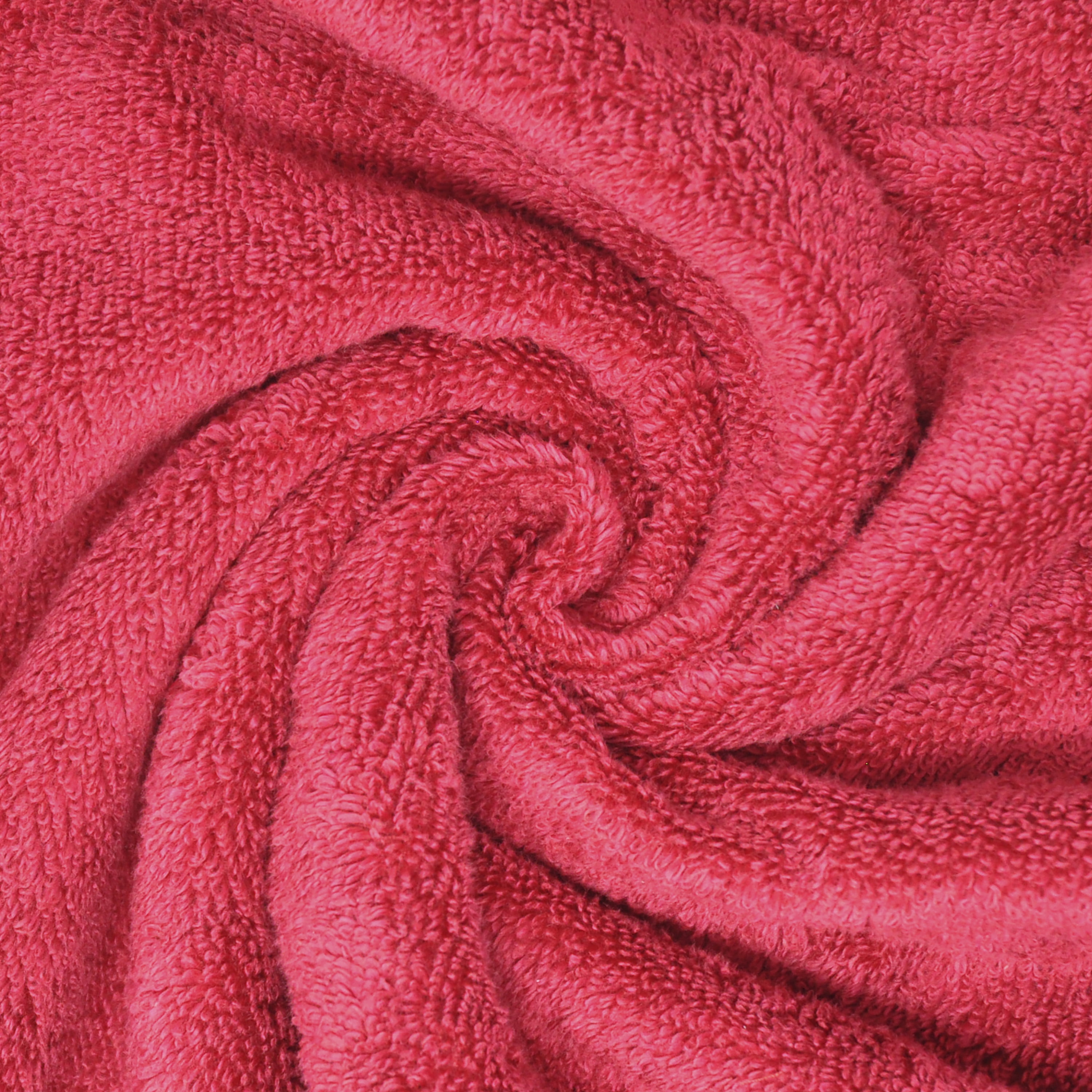 Mainstays Performance Solid 6-Piece Bath Towel Set - Red Sedona