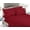 Burgundy, variant on 1500 Series Sheet set, Queen, Gray