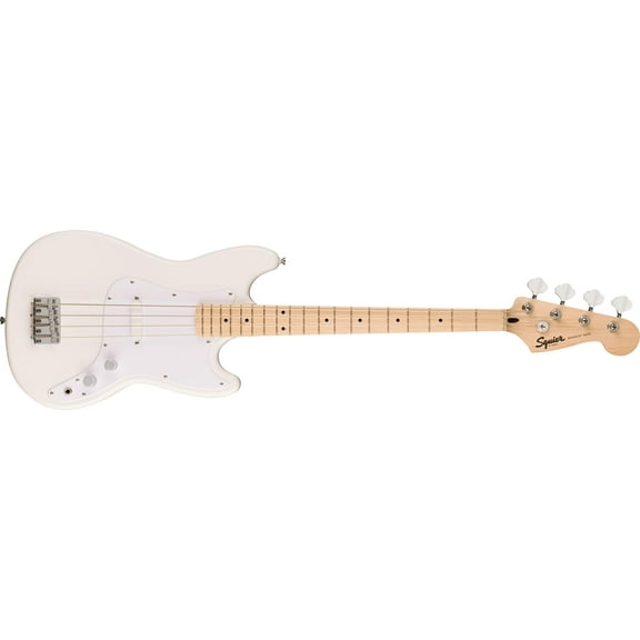 Bajo eléctrico Squier Sonic Bronco Arctic White Maple Fingerb