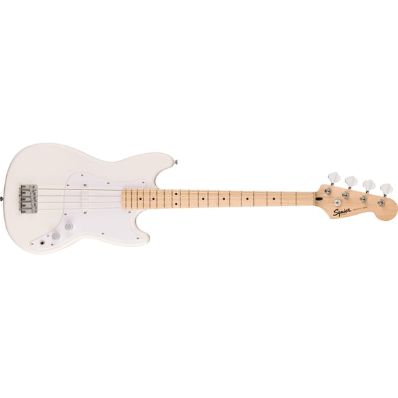 Bajo eléctrico Squier Sonic Bronco Arctic White Maple Fingerb