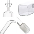 thumbnail image 3 of Glass drip-free mess-proof kitchen oil dispenser suitable for pouring and drizzling olive oil and liquids, 3 of 5