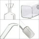 thumbnail image 3 of Dinheiro Dispensador de aceite de cocina de vidrio antigoteo y resistente a la suciedad, adecuado para verter y rociar aceite de oliva y líquidos, 3 of 5