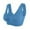 Blue, variant on Plus Size Full Cup Sports Bra for Women Large Comfort Tops Daily Wear Supportive Blouse, S, Blue