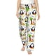thumbnail image 1 of Fotbe Penguins On The Beach Pantalones de Pijama para Mujer, Pantalones de Dormir, Pantalones Pj con Cordón y Bolsillos-Small, 1 of 6