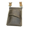 thumbnail image 3 of yotijay Hairdresser Scissor Bag Barber Waist Bag for Hairdressers Stylist Tool Nurse Deep Brown, 3 of 9