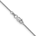 thumbnail image 2 of Auriga 18k White Gold 1.15mm Cable Chain Necklace 20inch for Women, 2 of 6