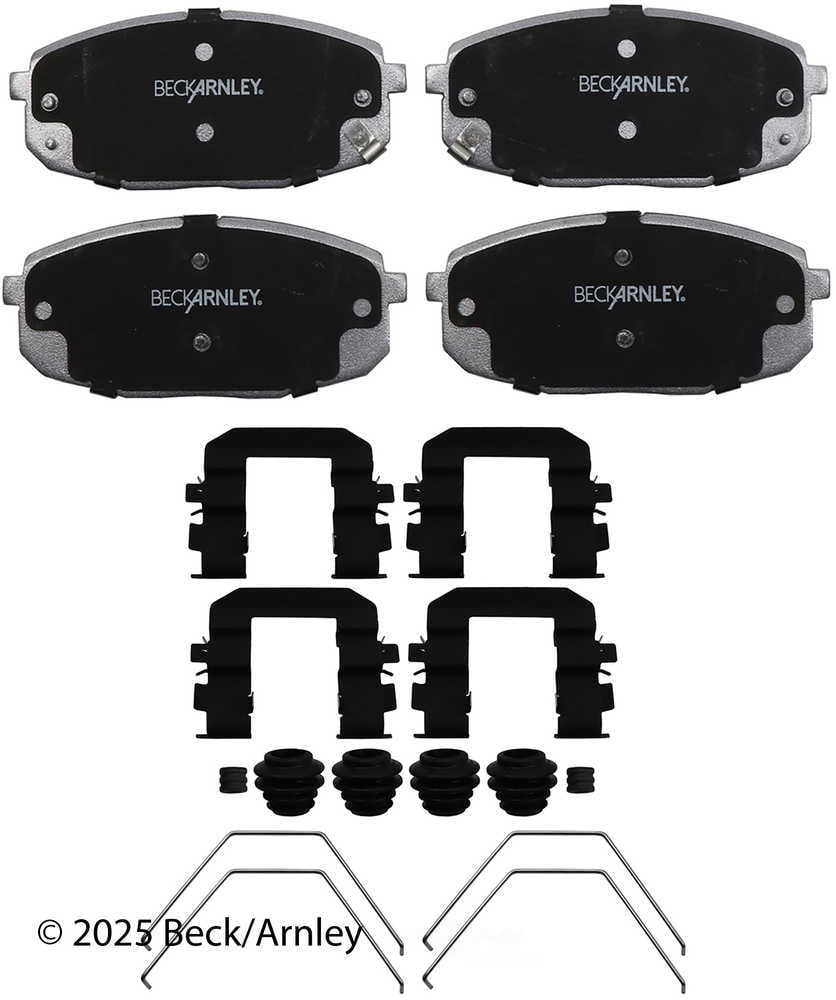 Beck/Arnley 085-7120 Disc Brake Pad