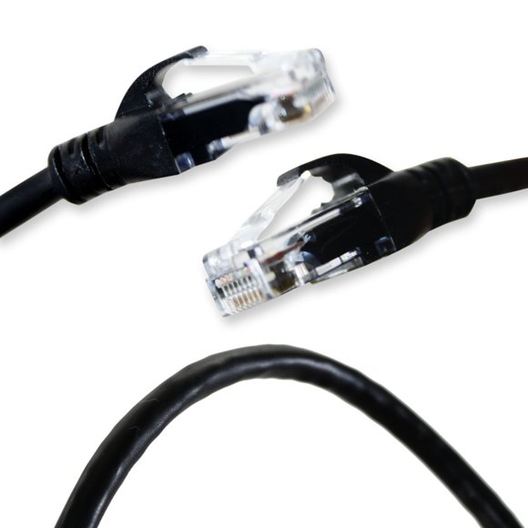 Cable Ethernet DynaCable Cat6 3 m 10 Gbps Negro