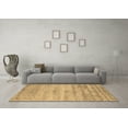 thumbnail image 3 of Ahgly Company Indoor Rectangle Abstract Brown Contemporary Area Rugs, 7' x 9', 3 of 4