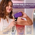 thumbnail image 4 of Vaporizador de ropa de viaje Virellix y miniplancha de vapor: vaporizador de ropa portátil de 1200 W, 4 modos, calentamiento rápido en 20 s, antiarrugas para el hogar y viajes. Vaporizador portátil p, 4 of 5