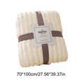 thumbnail image 2 of Cozy Plush Blanket 27x39 Inch Faux Fur Throw Blanket Solid Color for Couch Sofa, 2 of 7
