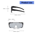 thumbnail image 5 of Yammee Oversized Fit Over Glasses Sports Sunglasses Cycling Glasses Cycling Eyewear, 5 of 12