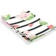 thumbnail image 3 of Pig Watermelon Stripes Tapestry Wall Hanging Tapestries Happy Colorful Hippie Psychedelic Art Polyester Carpet Wall Decorative for Living Room Bedroom 60x51inch, 3 of 7