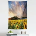 thumbnail image 1 of Minnesota Tapestry, Field of Yellow Sunflowers in a Minnesota Farmland Below a Dramatic Sunset Sky, Fabric Wall Hanging Decor for Bedroom Living Room Dorm, 5 Sizes, Multicolor, by Ambesonne, 1 of 1