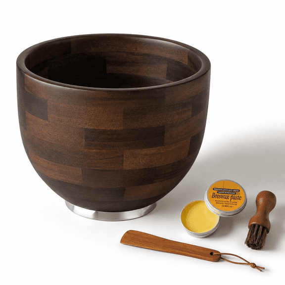 Walnut Mixing Bowl For Kitchen Aid 4.5-5 Qt Tilt-head